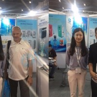 Haipeng Xin appeared at the 2019 Thailand Renewable Energy Exhibition