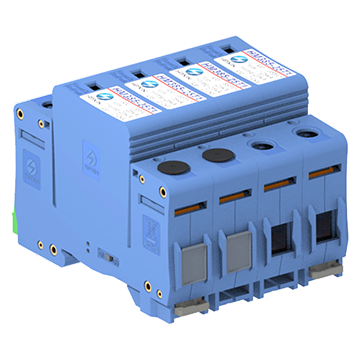 Ⅰ+Ⅱ類交流電源防雷器HM385-25T1(4P)