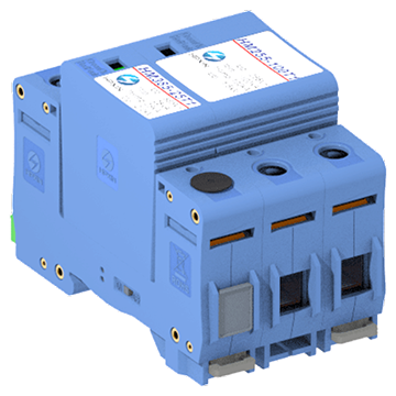 Ⅰ+Ⅱ類交流電源防雷器HM385-25/100T1（1P+N）